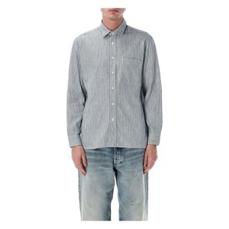 Salvatore Piccolo Casual Shirts, male, Blue, Size: XL Tahiti Shirt