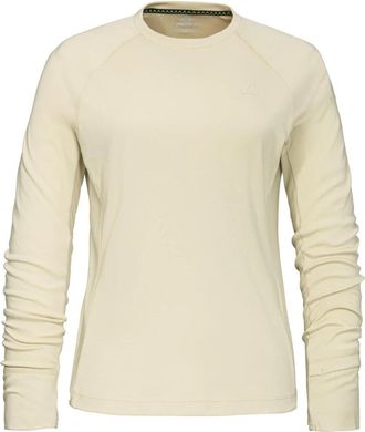 Sch&ouml;ffel Long Sleeve Tops - Dames - Longsleeves - Beige - 2XL - Tops