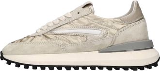 D.A.T.E. Athleta Laminated - Dames - Sneakers - Beige - 40 EU - Leer - Schoenen