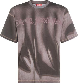 Diesel T-Shirts And Polos Blacks And Greys-Uomo