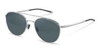 Porsche Design P8947 B Mens Sunglasses Silver Size 56