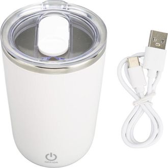OEM Vaso Mezclador Autom&aacute;tico De 350 Ml Con Agitador Silencioso, Fabricado En Acero Inoxidable Blanco