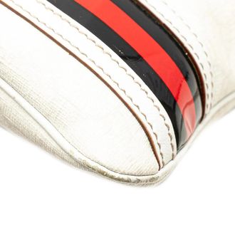 Gucci Hobo Bags - 2000-2015 GG Supreme Web Crossbody - Gr. unisize - in Weiß - für Damen