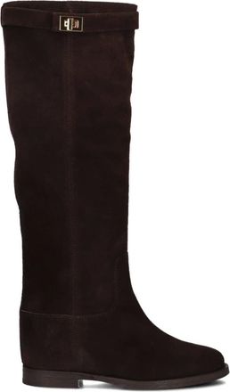 Via Roma 15 Schoenen, Dames, Bruin, 38 EU, Wol, Santa Monica 3807 Laarzen