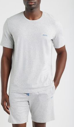 BOSS Mix & Match Cotton Jersey T-Shirt in Light/pastel Grey at Nordstrom, Size Xx-Large