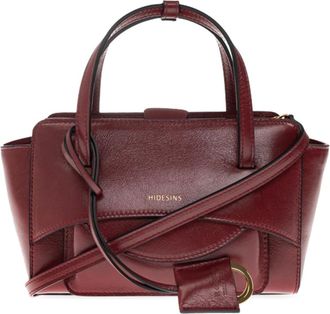 Hidesins Borsa Piccola con Patta - - Bags - Donna - Rosso - ONE SIZE