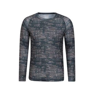 Mountain Warehouse Talus Printed Long-Sleeved Thermal Top in Black at Nordstrom, Size Xxx-Large