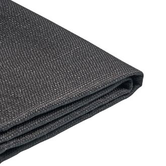 Beliani Beliani - Funda Extra&iacute;ble Negra Para Cama 140 X 200 Cm Fitou