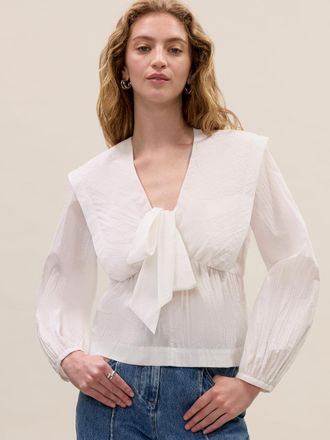 Rebecca Taylor Marietta Cape Blouse