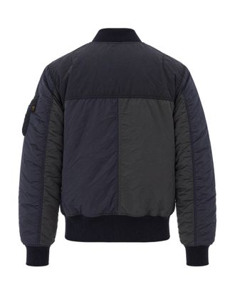 Alpha Industries Nylon Bomber Jacket - Black