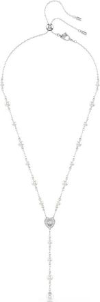 Swarovski Kristallen Hanger Ketting - Dames - Kettingen - Grijs - ONE Size - Accessoires