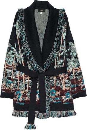 Alanui Cardigan - Dames - Vesten - Veelkleurig - L - Truien & Vesten