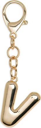 Leith Bubble Initial Bag Charm in V- Gold at Nordstrom Rack