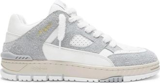 Axel Arigato Grey Color-block Sneakers