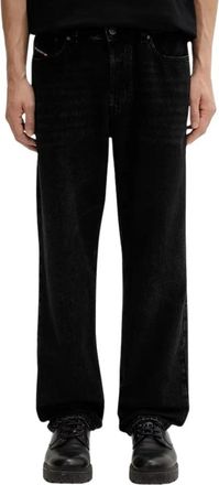 Diesel 2024 D-Macs Straight Jeans - Heren - Regular Fit Jeans - Zwart - W30 L32 - Denim - Jeans