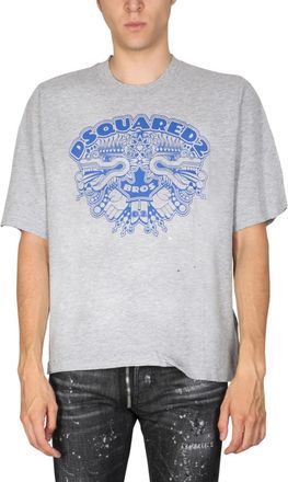 Dsquared2 Grey Crew Neck T-Shirt