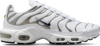 Nike Womens Air Max Plus - Basketball Shoes White/Black/Pure Platinum Size 10.0