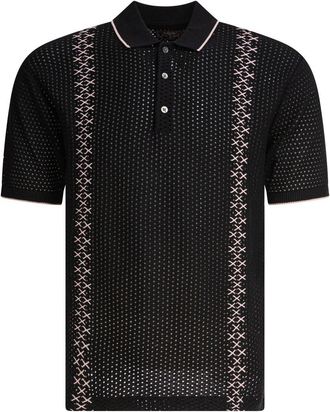 Beams Plus Perforated Polo Shirt