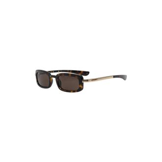 Gucci Zonnebrillen - Heren - Zonnebrillen - Bruin - 47 MM - Accessoires