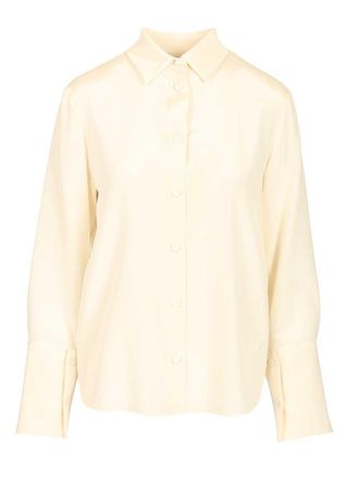 Max Mara Oversized Shirt Voliera Shirts Bianco-Donna