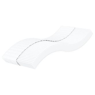 vidaXL Colch&oacute;n De Espuma Dureza 2 3 Blanco 90x200 Cm Vidaxl