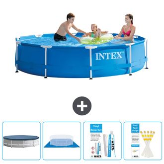 Intex Piscina Con Estructura Redonda - 305x76 Cm - 7-piezas S22451