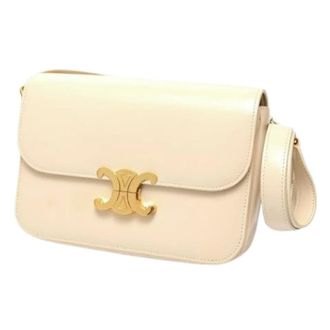 Celine Pre-owned Cross Body Bags, female, Beige, Size: ONE SIZE Pre-owned Vintage Shoulder Bag