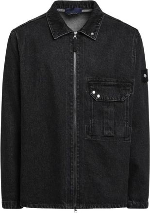Stone Island 120002 Shirt - Heren - Zomerjassen - Zwart - XL - Jassen