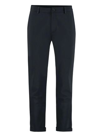 THE (ALPHABET) Pantalon met cuffs - Zwart