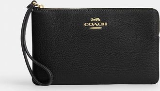 Coach Large Corner Zip Wristlet