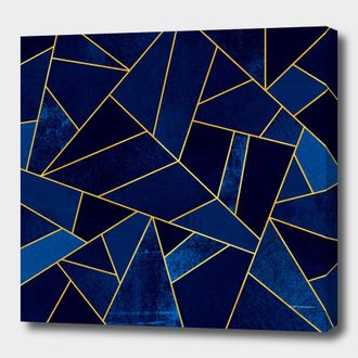 Curioos Blue Stone / Yellow Lines