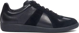 Maison Margiela Replica low-top leather sneakers - women - Leather - 35 - Black