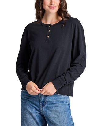 Life is good Life Is Good Long Sleeve Crusher Boxy Henley