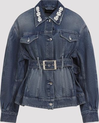 Simone Rocha Sculpted Belt Jacket