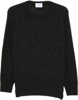 Be You Cashmere Ronde Hals Trui - Dames - Cashmere truien - Grijs - M - Kasjmier - Truien & Vesten