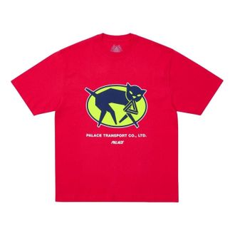 Palace Transport T-Shirt Racey Red P31TS065