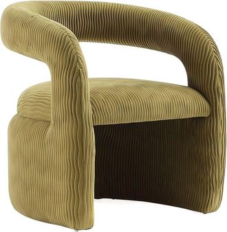 Manhattan Comfort Modern Corvette Velvet Dining Chair
