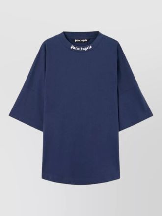 Palm Angels cotton logo-print short-sleeve t-shirt