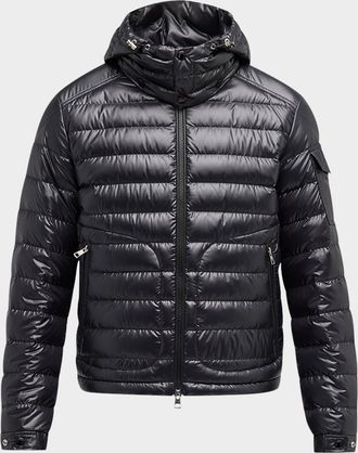 Moncler Men & apos;s Lauros Quilted Hooded Down Jacket
