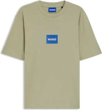 HUGO BOSS Logo-print T-shirt in cotton jersey