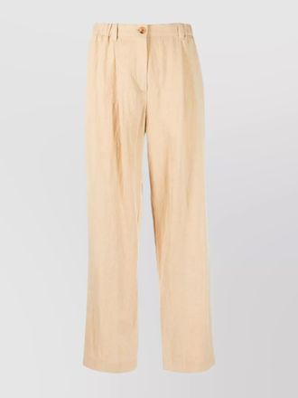 Kenzo high-rise wide-leg straight trousers