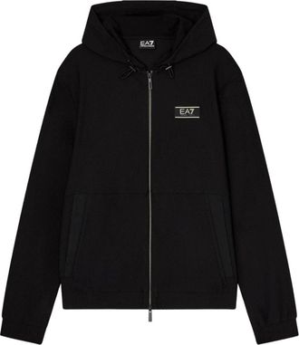 Emporio Armani Emporio Armani Ea7, Uomo, Felpe, Nero, XL, new