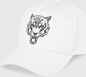 Plein Sport Cappello in cotone con ricamo