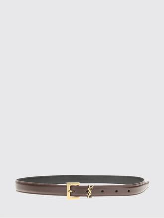 Saint Laurent Cintura Cassandre in pelle