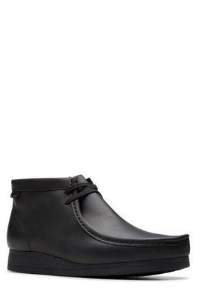 Clarks Wallaston Chukka Boot in Black Leather at Nordstrom Rack, Size 11