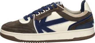 Kaotiko Schoenen, Heren, Veelkleurig, 43 EU, Leer, Boston Piping Suede