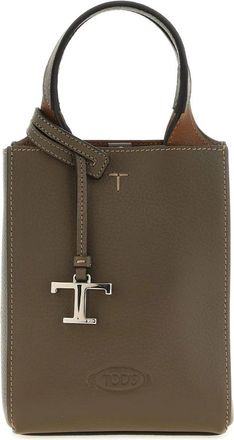 Tod's TOD S Micro Handbag - Dames - Shoppers - Groen - ONE Size - Tassen