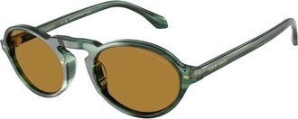 Giorgio Armani AR8219U 616453 Mens Sunglasses Green Size 52