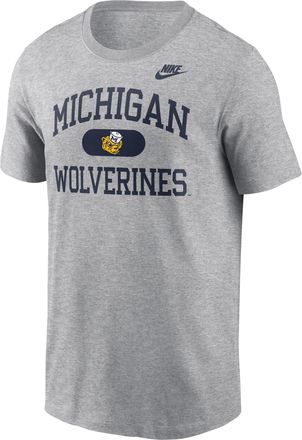 Nike Michigan Legacy Alma Mater Nike Mens College T-Shirt in Grey | N19906GMWV-7UG