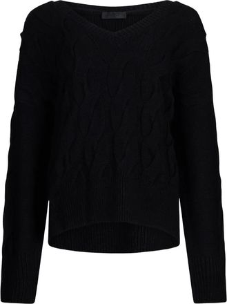 Liu Jo Maglione con scollo a V - Nero